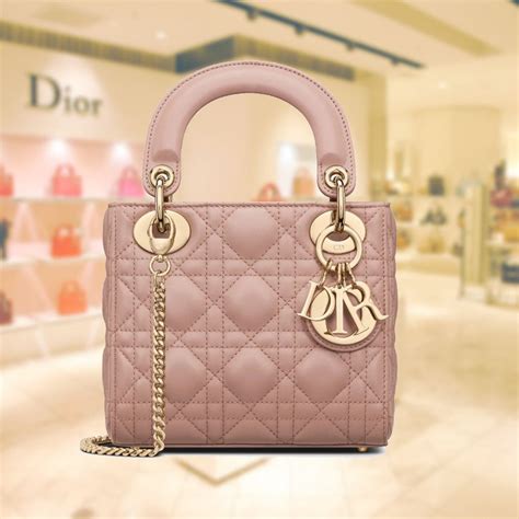 lady dior antique pink|christian Dior Lady Dior mini.